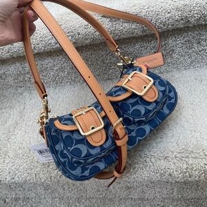 Coach Ashton bag in signature denim CY700 NWT